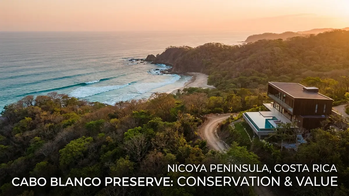How Cabo Blanco Nature Reserve Quietly Shaped the Hottest Real Estate Market on Costa Rica's Pacific Coast - Nicoya Peninsula real estate guide