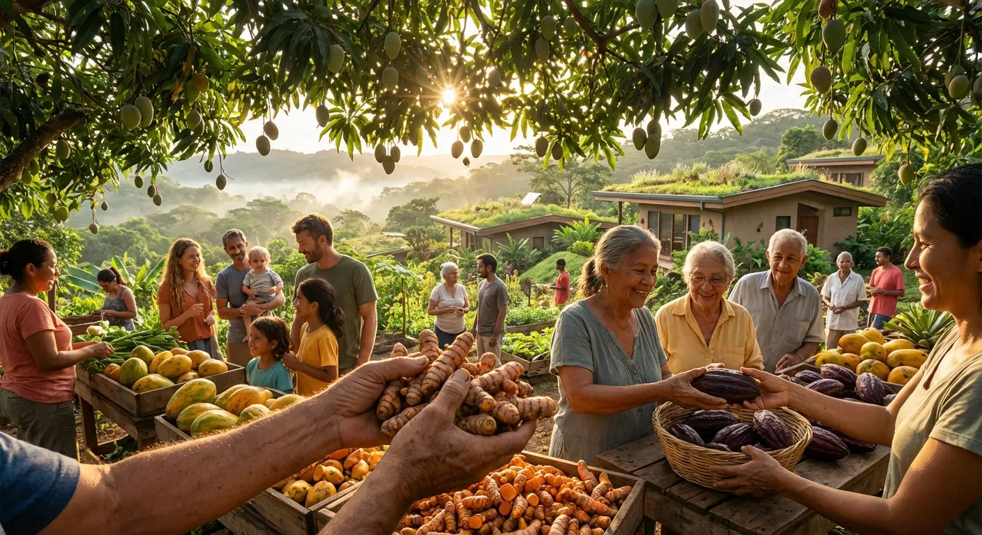 Costa Rica's Agrihood Revolution: Where Blue Zone Living Meets Regenerative Investment - Nicoya Peninsula real estate guide