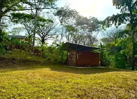 Titled Build-Ready Lot with Shipping Container in Delicias in Delicias, Costa Rica