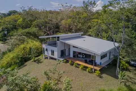 New Ocean-View Home with Rental Apartment Above Montezuma in Montezuma, Costa Rica