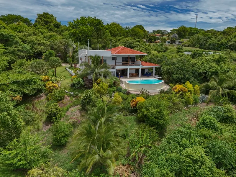 Panoramic Ocean-View Home Above Montezuma Town on 4.66 Acres photo 1