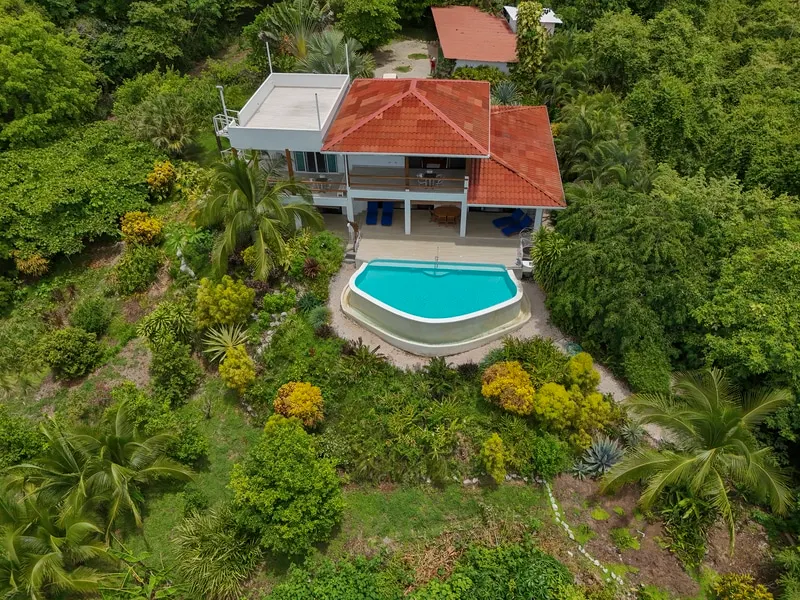 Panoramic Ocean-View Home Above Montezuma Town on 4.66 Acres photo 2