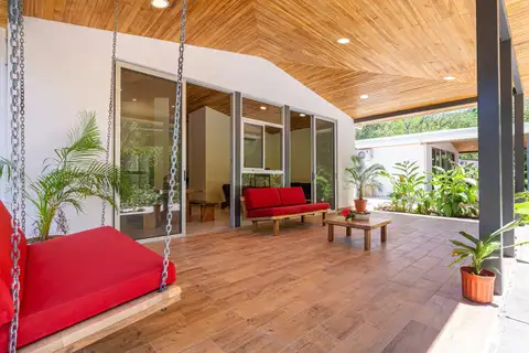 Two-Home Family Estate 300 m from the Beach in Mal Pais in Mal Pais, Costa Rica